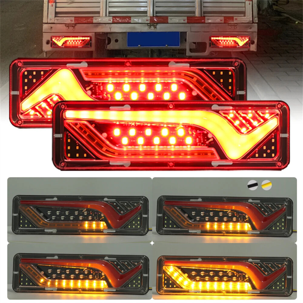 2 X LED 12V RÜCKLICHT RÜCKLEUCHTEN PKW-ANHÄNGER WOHNWAGEN LEUCHTE Blinklicht E4 231150832183