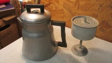 Vintage Wear Ever Aluminum Stove Top Coffee Pot 6 cup