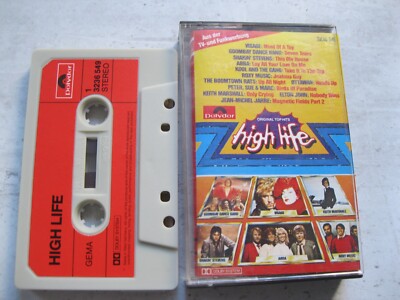 MC Musikkassette Kassette POLYDOR HIGH LIFE ABBA VISAGE ROXY MUSIC OTTAWAN JARRE