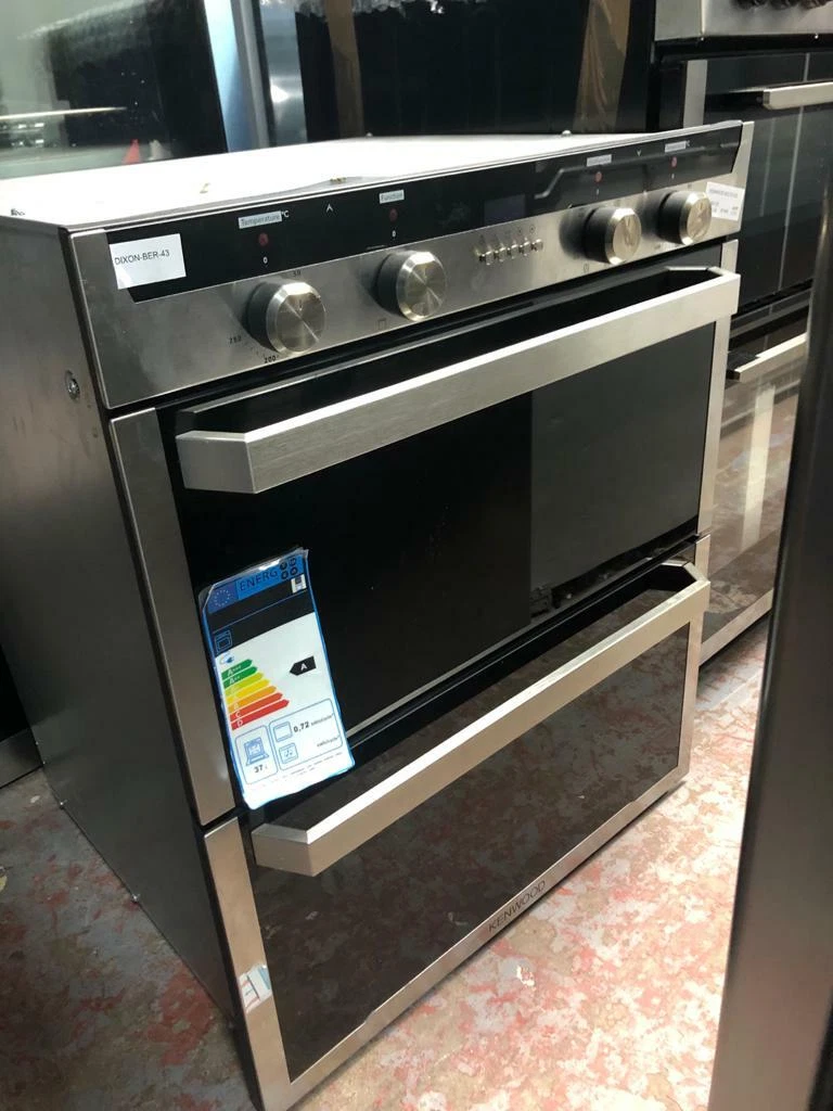 KENWOOD KD1701SS 1 Electric Built under Double Oven Black Stainless Steel