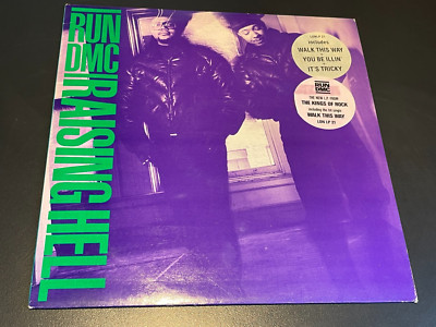 Run DMC - Raising Hell - Vinyl Record LP Album - 1986 London Records LONLP 21
