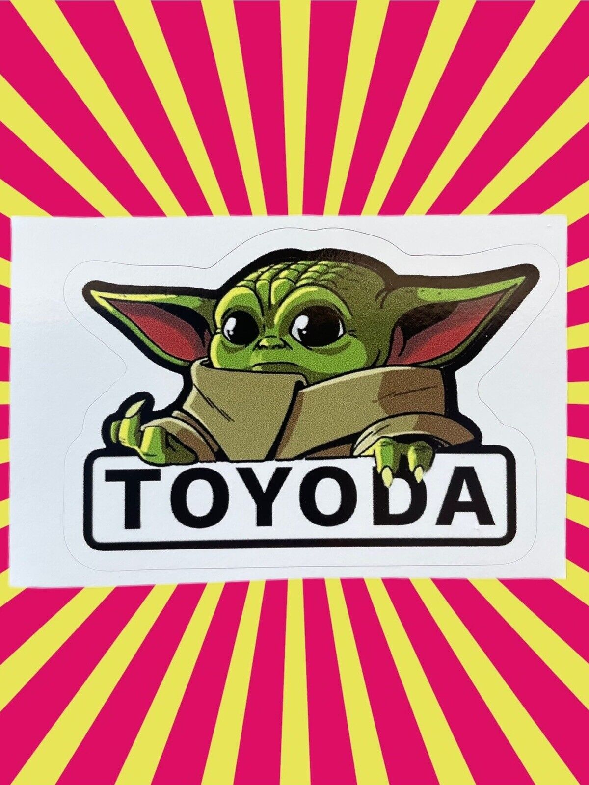 Sticker Star Wars Yoda 14721h