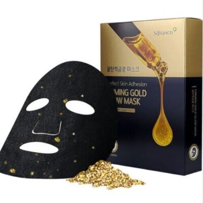 [SIJIANCO] 24K GoldFirming Glow Mask with Propolis Vita A - Korean Skincare