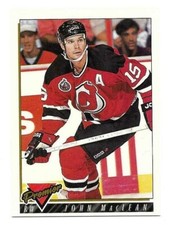 JOHN MACLEAN 1993-94 TOPPS CARD NEAR MINT+ CONDITION