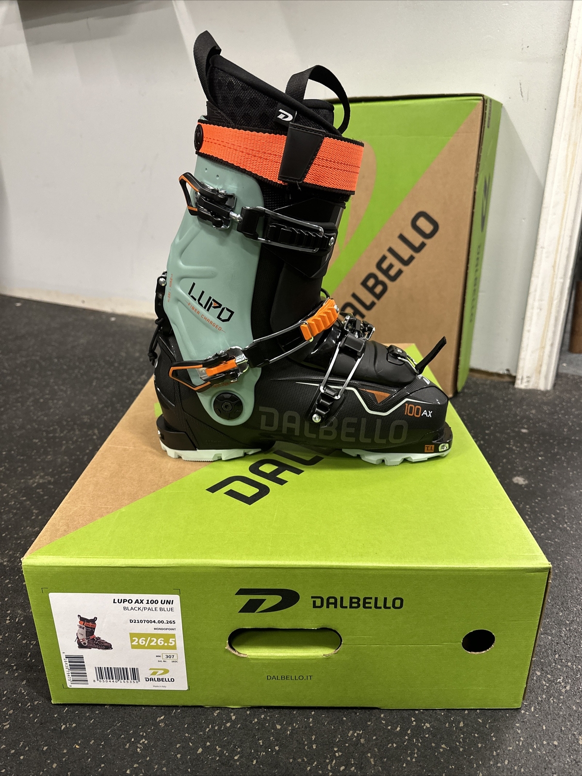SALOMON Dalbello lupo AX 100 26 5 NUOVO!