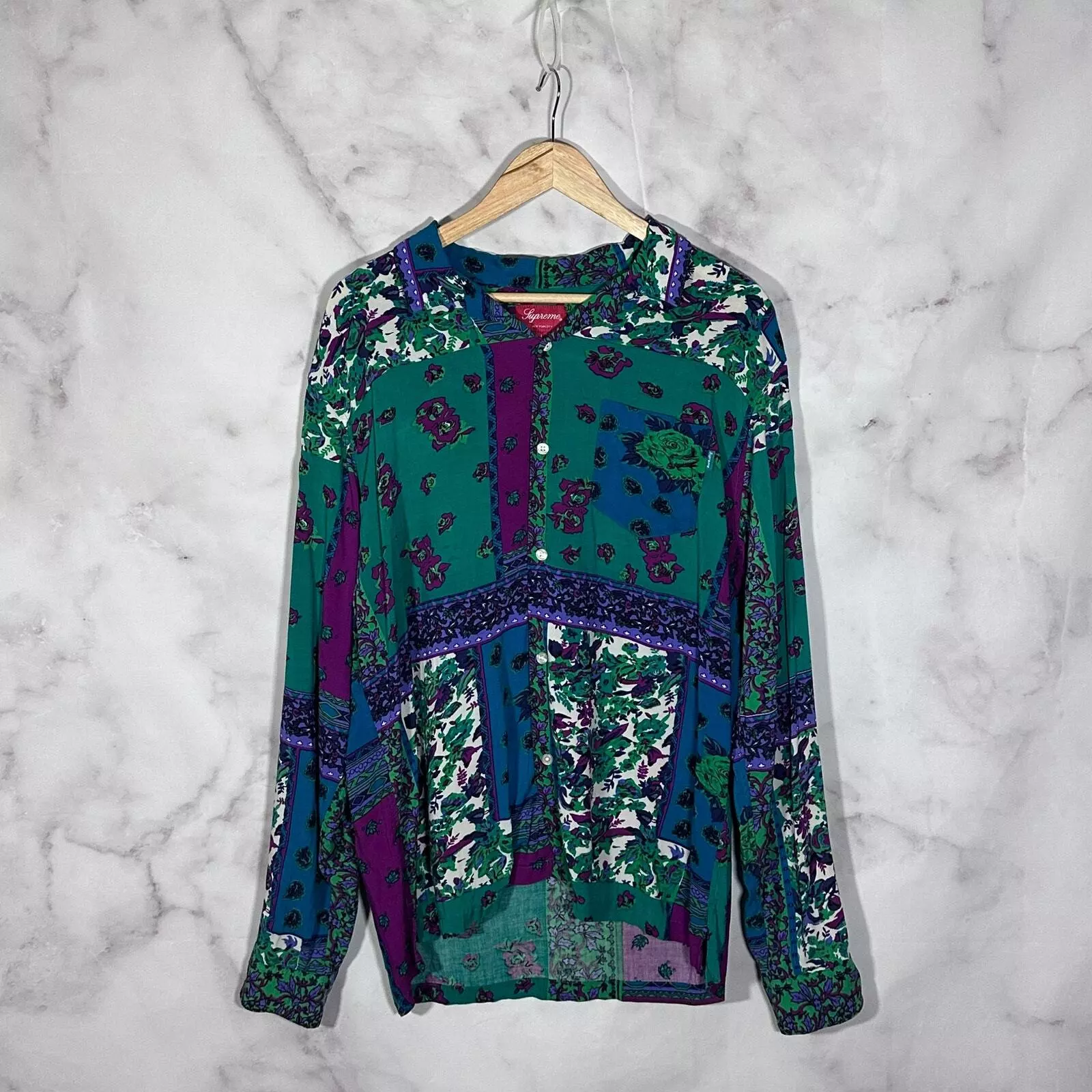 Chemise cachemire Supreme S/S16