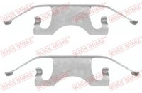 Quick Brake 109-1640 Accessory Kit, Disc Brake Pad For Dodge Jeep MERCEDES-BENZ