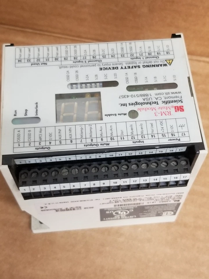 Scientific Technologies RM-3-HA1 Mute Module RM-3 Control Accessory - Image 4 of 4