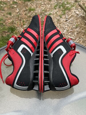 Adidas Adipower Men's Size 11.5 Weightlifting Shoes Black Red