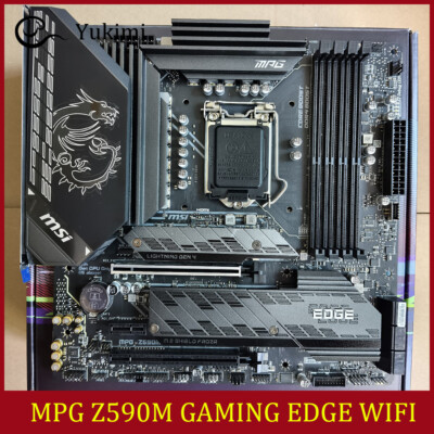FOR MSI MPG Z590M GAMING EDGE WIFI LGA1200 DDR4*4 128GB Micro-ATX Ｍotherboard