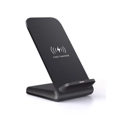 15W Wireless Charger Fast Charging Dock Stand For Samsung S25 iPhone 17 Pro 16