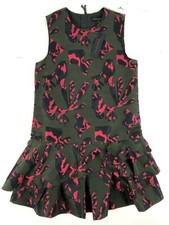 Banana Republic Womens Pleated Sleeveless Back Zip Dress size 2 NWT