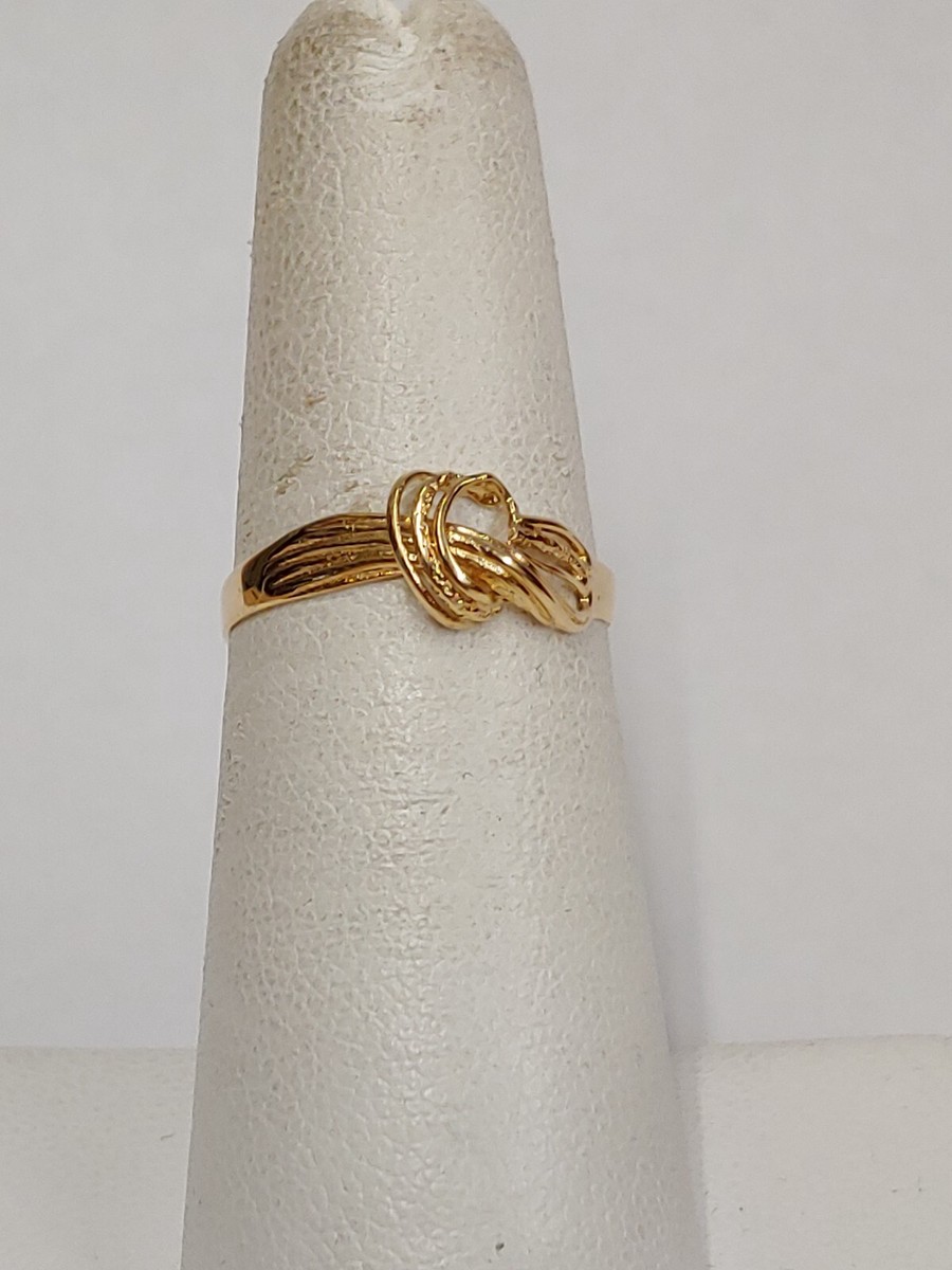 chieko+ knot ring ゴールド Anita Ko Knot Ring - Rings – Broken English Jewelry