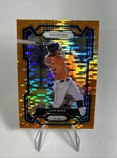 Luis Baez #149 2024 Panini Prizm Orange Pulsar Prizm Houston Astros SN/399