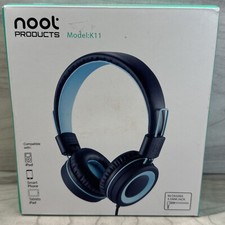 Nool Products WIRED HEADPHONES Model K11 Foldable Works For Kids 3.5mm Jack NEW