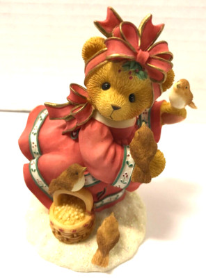 Enesco Cherished Teddies Emma Let Earth Proclaim It's Peace 1999 533904 Figurine