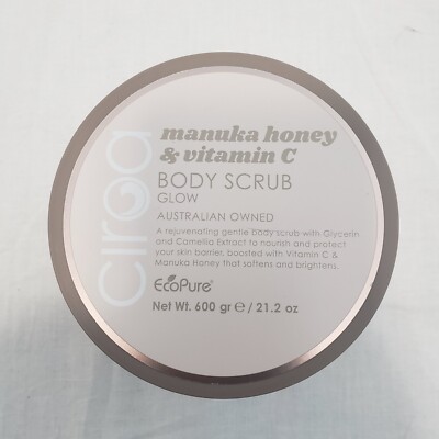 Ciroa Manuka Honey & Vitamin C  Body Scrub 21.2 fl oz