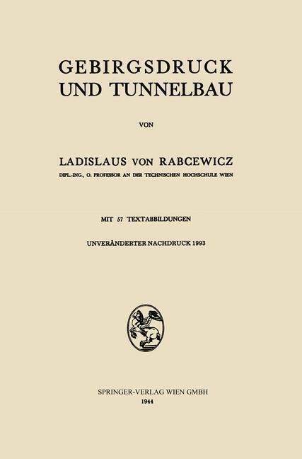 Thumbnail - Gebirgsdruck Und Tunnelbau | Buch | 9783709123256