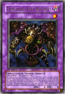 1x Thousand-Eyes Restrict - PSV-084 - Ultra Rare - 1st Edition HP YuGiOh! Boost