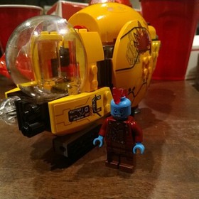 Lego Marvel Guardians of the Galaxy 76080 Ayesha's Revenge Whit 2 MINIFIGURE 