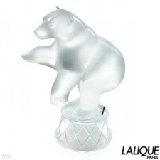 Authentic LALIQUE Motif Ours Polaire Balou Collection