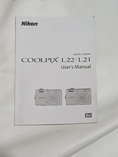 Nikon Coolpix L22/L21 Digital Camera Owners Manual English version 2010