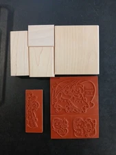 4pc Set Of New Valentines Crafting Stamps