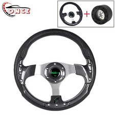 12.5 Inch Marine Boat Steering Wheel w/ Hub A...