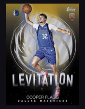 2025-26 Topps NBA Levitation GOLD Rookie RC- COOPER FLAGG (TOPPS NBA DigitaICard