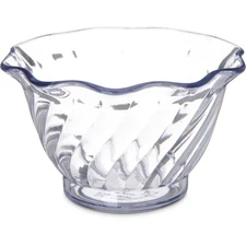 Carlisle 453207 5 Oz. Clear Tulip Dessert Dish - Dozen