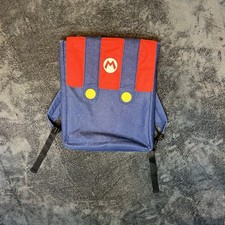 Official Nintendo Super Mario "Outfit" Backpack – Denim Blue Overall Design #31