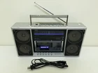 Vtg. 1980s Panasonic RX-F35 AMBIENCE Stereo AM/FM Cassette Boombox w/NEW BELTS!