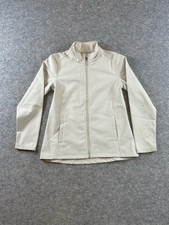 Magellen  Womens Ivory Full Zip Fleece Lined ...