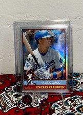2025 Topps Heritage High Number - Alex Call #577 Chrome Refractor