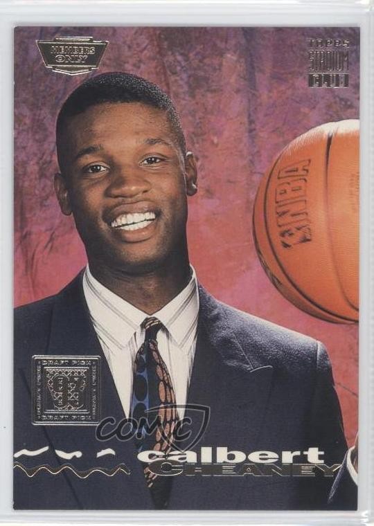 1993-94 Topps Stadium Club Draft Pick Members Only Calbert Cheaney Rookie RC 0q3
