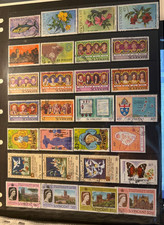 St Vincent Lot 6: 28   used  stamps  1976-77 Nice  good lot as scan (436)