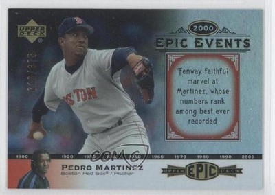 2006 Upper Deck Epic Events 616/675 Pedro Martinez #EE64 HOF 0a1