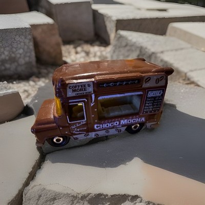 MATCHBOX ICE CREAM VAN CHOCO MOCHA - MINT