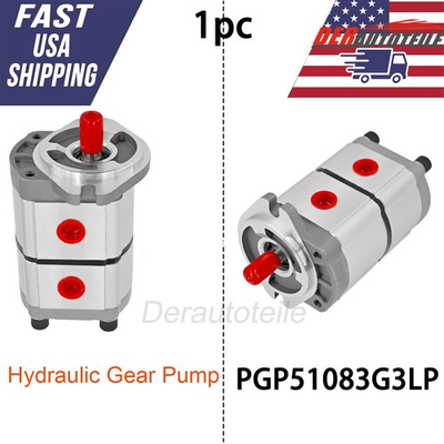 #ad High Pressure Oil Pump PGP51083G3LP Hydraulic Gear Pump For AGT Mini Excavators $179.00