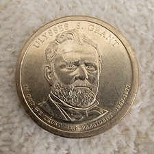 Ulysses S. Grant Presidential $1 Coin 2011 Business Ungraded