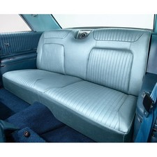 1964 Chevrolet Impala Ss Rear Bench Seat Upholstery 2-door Hardtop Light Blue