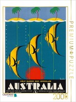 Calvendo Puzzle Australia, Great Barrier Reef | 2000 Pieces, Finished Size 35.4