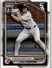 2024 Bowman Draft Casey Saucke #BD-33 Chicago White Sox