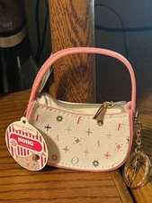 NEW FAO Schwarz Noho Shoulder Bag Mini Miniature Charm Key Chain