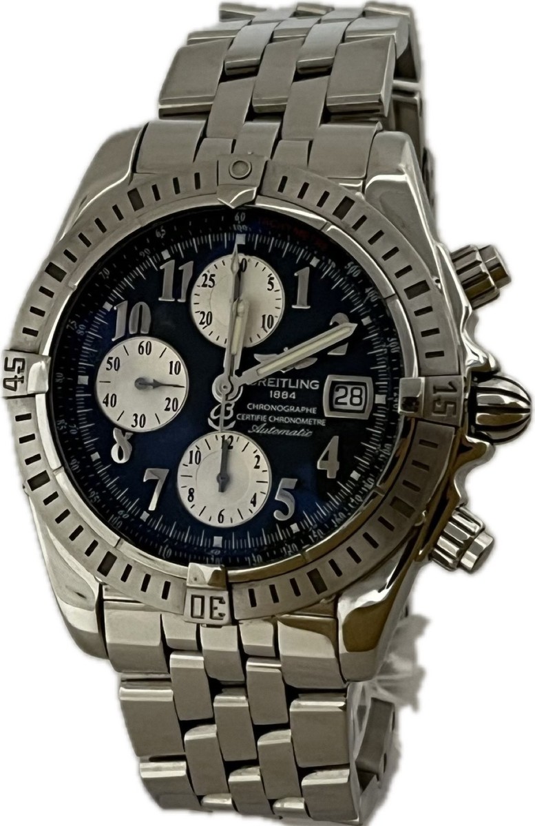 BREITLING ブライトリング　A13356 Breitling Chronomat Evolution A13356 Black Automatic Mens Watch