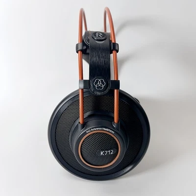 AKG K712 PRO Dynamic Reference Studio Over-Ear 3.5mm jack Wired Headphones Black