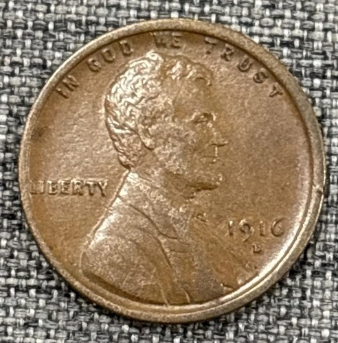 1916 D Lincoln cent XF+