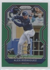 2021 Panini Prizm Tier II Green Prizm Alex Rodriguez #195 05ol