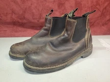 DANNER WORKMAN ROMEO 5" Dark Brown Men's sz. 11  #16009 Slip-On Chelsea Boots