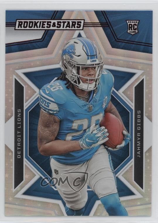 2023 Panini Rookies & Stars Rookies Longevity Jahmyr Gibbs #144 19b1